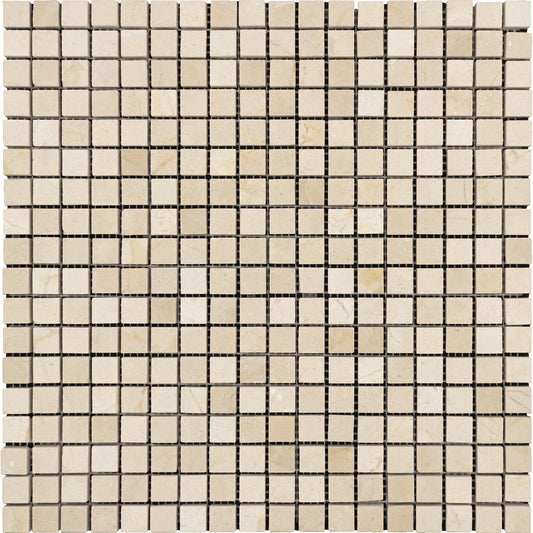 Crema Marfil 5/8x5/8 Mosaic